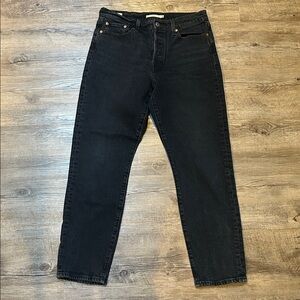 Levi's Wedgie Jean 29 Black